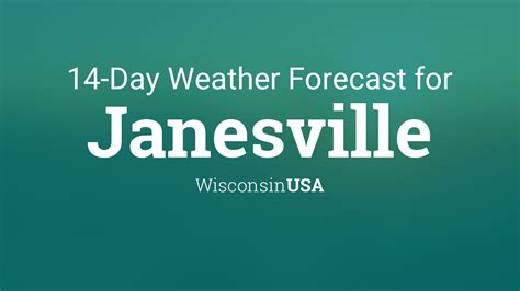 Janesville wi forecast. Things To Know About Janesville wi forecast. 